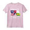 Sao Tome And Principe I May Live In USA Maglietta - African Design for Pride in Heritage - Lightweight and Classic Fit
