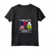 Sao Tome And Principe - I May Live In USA Maglietta con Collo a V - Africa Design - Leggera e Taglio Classico
