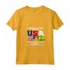 Sao Tome And Principe - I May Live In USA Maglietta con Collo a V - Africa Design - Leggera e Taglio Classico
