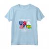 Sao Tome And Principe - I May Live In USA Maglietta con Collo a V - Africa Design - Leggera e Taglio Classico