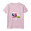 Sao Tome And Principe - I May Live In USA Maglietta con Collo a V - Africa Design - Leggera e Taglio Classico