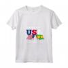 Sao Tome And Principe - I May Live In USA Maglietta con Collo a V - Africa Design - Leggera e Taglio Classico