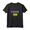 Sao Tomé e Principe T-shirt con Bandiera - Souvenir Calcio e Orgoglio Nazionale - Maglietta Tees