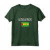 Sao Tomé e Principe T-shirt con Bandiera - Souvenir Calcio e Orgoglio Nazionale - Maglietta Tees