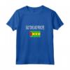 Sao Tomé e Principe T-shirt con Bandiera - Souvenir Calcio e Orgoglio Nazionale - Maglietta Tees