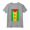 Sao Tomean Pride - Bandiera Sao Tomean Pride Maglietta - Regalo di Orgoglio Sao Tomean per Mostrare Appartenenza