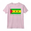 Souvenir della Bandiera di Sao Tomé e Principe - Maglietta Leggera con Doppia Cucitura - Acquista Online