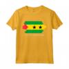 Bandiera di São Tomé e Príncipe - Maglietta Radici Leggera con Taglio Classico - Ideale come Idea Regalo