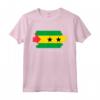 Bandiera di São Tomé e Príncipe - Maglietta Radici Leggera con Taglio Classico - Ideale come Idea Regalo