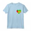 São Tomé e Principe Bandiera Cuore Amore Maglietta - Design Patriottico per Mostrare il Tuo Sostegno e Amore - Ideale per l'Indipendenza e Regali