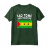 Sao Tome & Principe Bandiera Sao Tomean Uomini Donne Bambini Regali Maglietta - Ideale per Tifosi dello Sport e Viaggiatori - Souvenir Unico da Sao Tome
