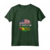 Donna Duel Flag Design Sao Tome e Principe - Maglietta National Pride con Collo a V - Ideale per Mostrare l'Orgoglio Nazionale
