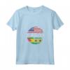 Donna Duel Flag Design Sao Tome e Principe - Maglietta National Pride con Collo a V - Ideale per Mostrare l'Orgoglio Nazionale
