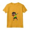 Sao Tomé e Principe Dab Maglietta con Collo a V - Africa Design Leggera - Ideale per Mostrare l'Orgoglio Culturale