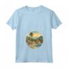 Sao Tome e Principe Scenario Art Deco Maglietta con Collo a V - Esplora la Bellezza con Stile