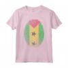 São Tomé and Príncipe Flag DNA Fingerprint - Maglietta Uomo Donna Bambini - Regalo Unico per Amici e Familiari di São Tomé e Príncipe