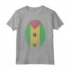 São Tomé and Príncipe Flag DNA Fingerprint - Maglietta Uomo Donna Bambini - Regalo Unico per Amici e Familiari di São Tomé e Príncipe
