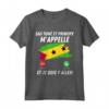 Sao Tomé e Principe Appelle Et Je Dois Partir - Maglietta Calcio Drapeau Maillot - Idee Cadeau Voyage