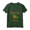 Donna Boxing is in my DNA São Tomé & Príncipe Bandiera Guanti box Maglietta con Collo a V - Orgoglioso di São Tomé & Príncipe