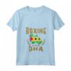 Donna Boxing is in my DNA São Tomé & Príncipe Bandiera Guanti box Maglietta con Collo a V - Orgoglioso di São Tomé & Príncipe