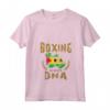 Donna Boxing is in my DNA São Tomé & Príncipe Bandiera Guanti box Maglietta con Collo a V - Orgoglioso di São Tomé & Príncipe