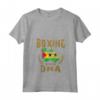 Donna Boxing is in my DNA São Tomé & Príncipe Bandiera Guanti box Maglietta con Collo a V - Orgoglioso di São Tomé & Príncipe