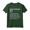 Sao Tomean Girl Sao Tome & Principe - Maglietta Country Roots Personalizzata - Regalo Divertente per le Tue Radici