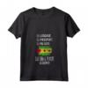 HapTiger Vacanze di viaggio São Tomé & Príncipe - Maglietta Souvenir con Collo a V per il tuo Prossimo Viaggio - Design Invecchiato