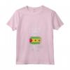 HapTiger Vacanze di viaggio São Tomé & Príncipe - Maglietta Souvenir con Collo a V per il tuo Prossimo Viaggio - Design Invecchiato