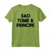 Sao Tomé e Principe Maglietta - Regalo Unisex per Viaggiatori - Ideale per Compleanni, Natale e Altre Occasioni Regalo