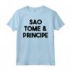 Sao Tomé e Principe Maglietta - Regalo Unisex per Viaggiatori - Ideale per Compleanni, Natale e Altre Occasioni Regalo