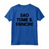 Sao Tomé e Principe Maglietta - Regalo Unisex per Viaggiatori - Ideale per Compleanni, Natale e Altre Occasioni Regalo