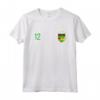 Sao Tomé e Principe Numero 12 Jersey - Maglietta Numero # dodici da Calcio - Orgoglio Nazionale Bandiera Tees