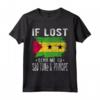 Souvenir della Bandiera di São Tomé e Príncipe - Se Perso Mandami a São - Maglietta Grunge con Citazione