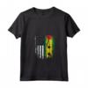 Donna Duel Flag Design Sao Tome e Principe - Maglietta Calcio Orgoglio Nazionale con Collo a V - Ideale come Souvenir o Regalo