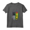 Donna Duel Flag Design Sao Tome e Principe - Maglietta Calcio Orgoglio Nazionale con Collo a V - Ideale come Souvenir o Regalo