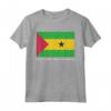 Camicia Sao Tomé et Principe Bandiera - Maglietta Orgoglioso di Sao Tomé e Principe - Ideale come Regalo