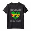 Ho Sao Tomé e Principe Sulla Mia Camicia e Nel Mio Cuore - Maglietta con Design Bandiera di Sao Tome e Principe - Orgoglio Nazionale