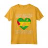 Ho Sao Tomé e Principe Sulla Mia Camicia e Nel Mio Cuore - Maglietta con Design Bandiera di Sao Tome e Principe - Orgoglio Nazionale