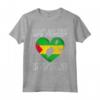 Ho Sao Tomé e Principe Sulla Mia Camicia e Nel Mio Cuore - Maglietta con Design Bandiera di Sao Tome e Principe - Orgoglio Nazionale