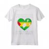 Ho Sao Tomé e Principe Sulla Mia Camicia e Nel Mio Cuore - Maglietta con Design Bandiera di Sao Tome e Principe - Orgoglio Nazionale