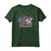 HapTiger Checkered Zombie Hands Maglietta - Officially Licensed Apparel - Beware of the Undead