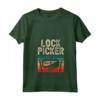 Donna Ganzúa Scegliere Raccolta Serrature Picker Blocco Maglietta con Collo a V - Pick. Lock. Repeat. - Ideale come Regalo per Fabbri e Appassionati di Lock Picking