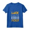 Donna Ganzúa Raccolta Serrature Blocco Picker Scegliere - Maglietta Lock Picker con Collo a V - Regalo Originale per Hobbisti e Professionisti