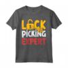 Experto En Abrir Cerraduras - Divertente Maglietta Lock Picking Expert - Ideale come Regalo per Appassionati di Serrature