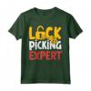 Experto En Abrir Cerraduras - Divertente Maglietta Lock Picking Expert - Ideale come Regalo per Appassionati di Serrature