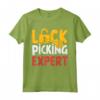 Experto En Abrir Cerraduras - Divertente Maglietta Lock Picking Expert - Ideale come Regalo per Appassionati di Serrature