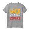 Experto En Abrir Cerraduras - Divertente Maglietta Lock Picking Expert - Ideale come Regalo per Appassionati di Serrature