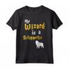 My Wizard is Schipperke - Maglietta per Amanti dei Cani Schipperke - Regalo Unico per Proprietari di Cani Maghi