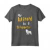 My Wizard is Schipperke - Maglietta per Amanti dei Cani Schipperke - Regalo Unico per Proprietari di Cani Maghi
